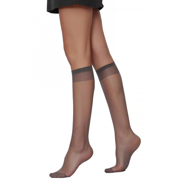 Daymod 6 Adet Lady Fity 15 Dizaltı Çorap Gri