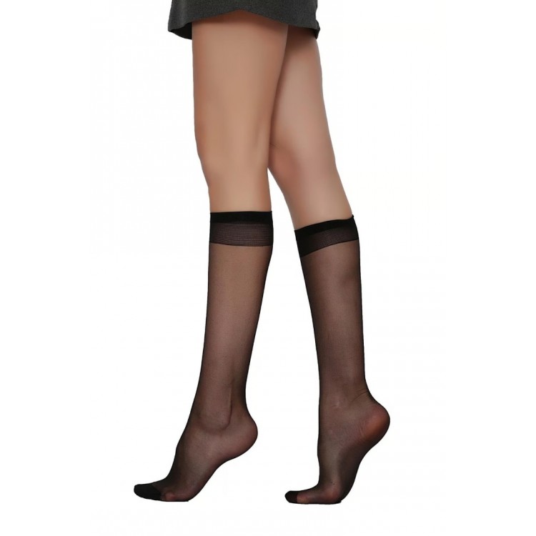 Daymod 6 Adet Lady Fity 15 Dizaltı Çorap Siyah