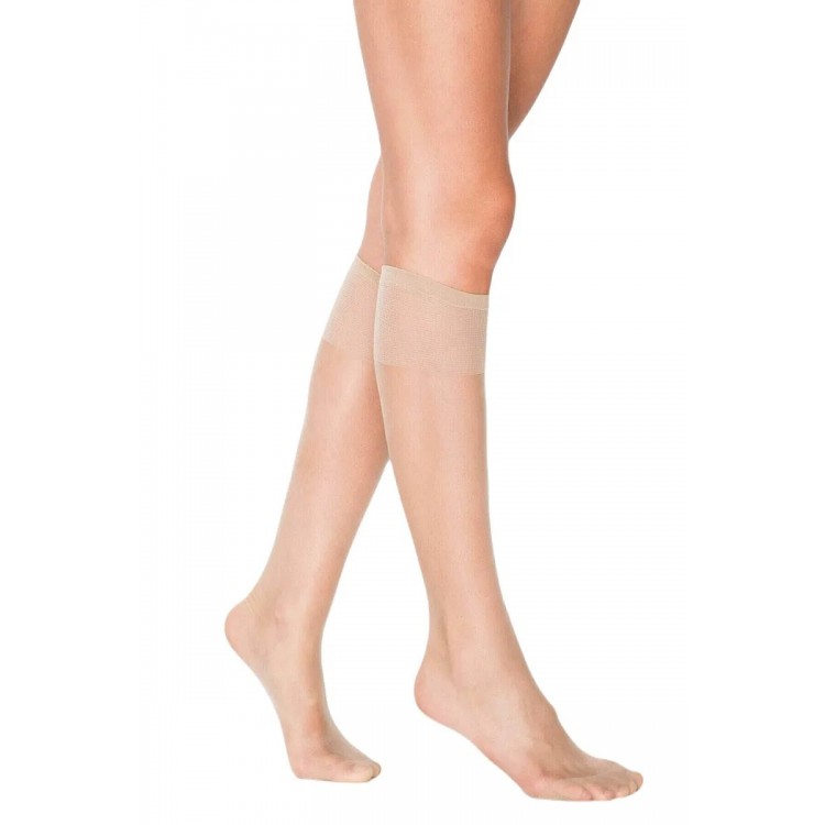 Penti Fit 15 Parlak Dizaltı Pantolon Çorabı 51-Sahra