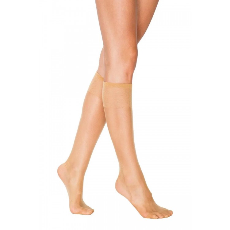 Penti Fit 15 Parlak Dizaltı Pantolon Çorabı 57-Ten