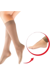 TrendCorap 3 Çift Burnu Açılabilen Çok Amaçlı Pratik Abdest Dizaltı Çorabı - Bronz