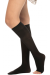 TrendCorap 3 Çift Burnu Açılabilen Çok Amaçlı Pratik Abdest Dizaltı Çorabı - Siyah