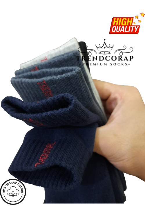 Erkek Çocuk Kışlık Havlu Termal Çorap Seti 4’lü | %100 Pamuk | 3–12 Yaş | Renkli Soket Çoraplar