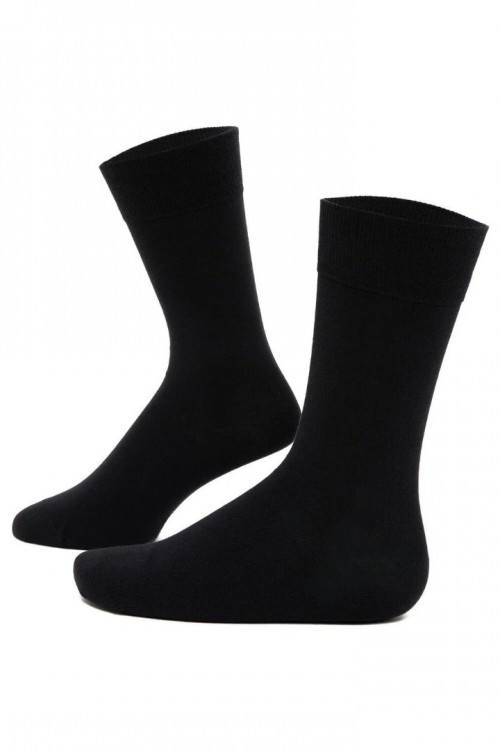 TrendCorap Premium Serisi 6 Çift Mevsimlik Dikişsiz Pamuklu Erkek Soket Çorap Siyah - Gri - Lacivert