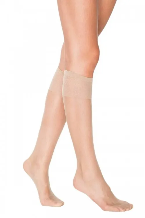 Penti Fit 15 Parlak Dizaltı Pantolon Çorabı 51-Sahra